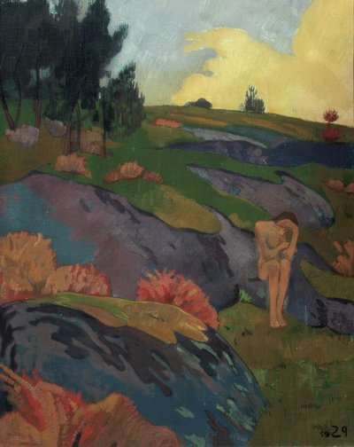 Melancholy or Breton Eve / 1890. Artist: PAUL SERUSIER. Museum: PRIVATE COLLECTION by Paul Sérusier